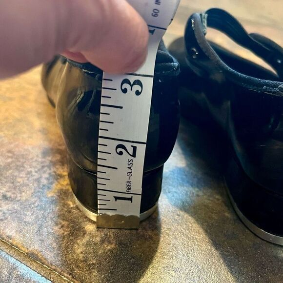 Bloch Girl’s Black Snap Tap Shoes 1 1/2 M - Picture 12 of 16